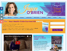 Tablet Screenshot of joyceobrien.com